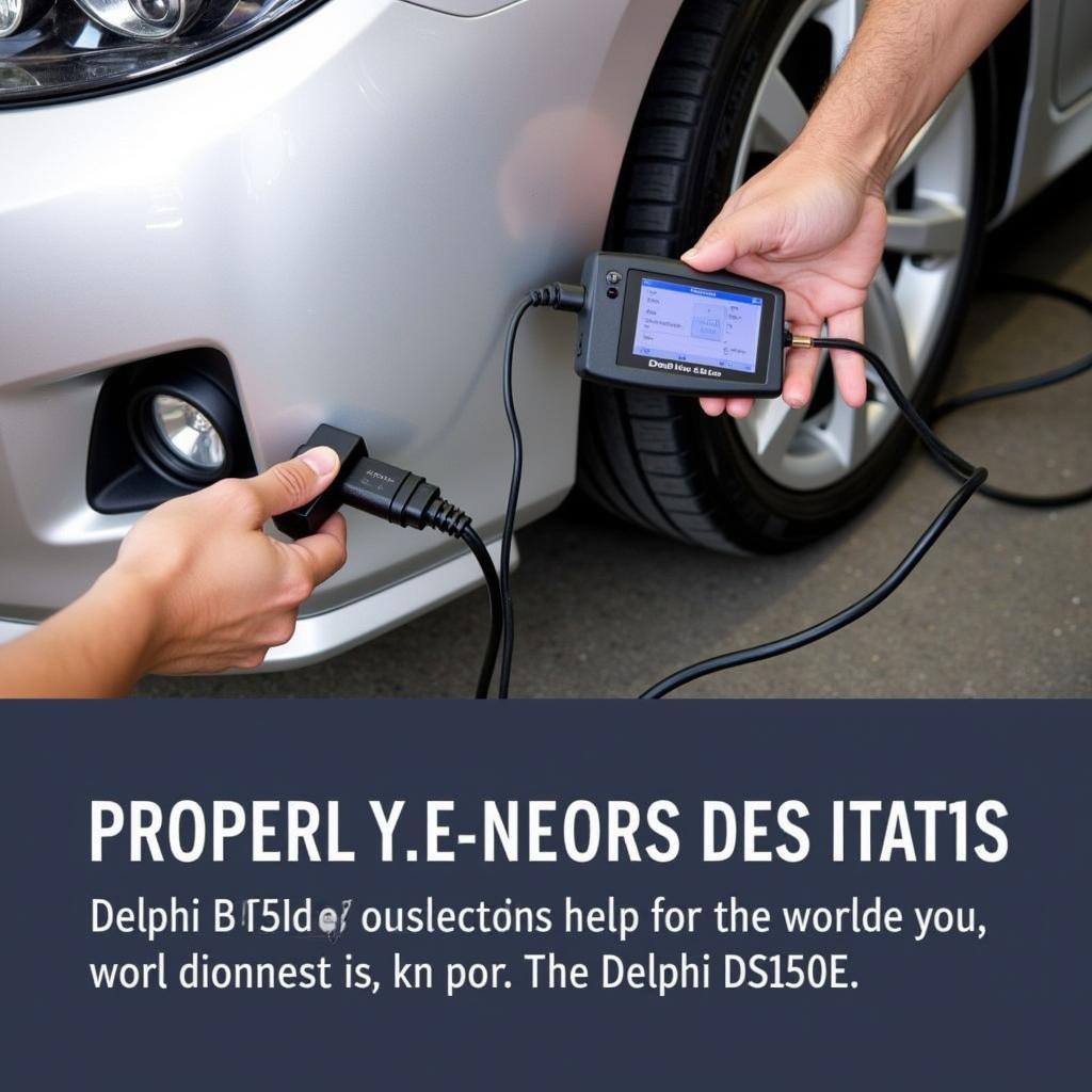 Delphi DS150E Connected to Car