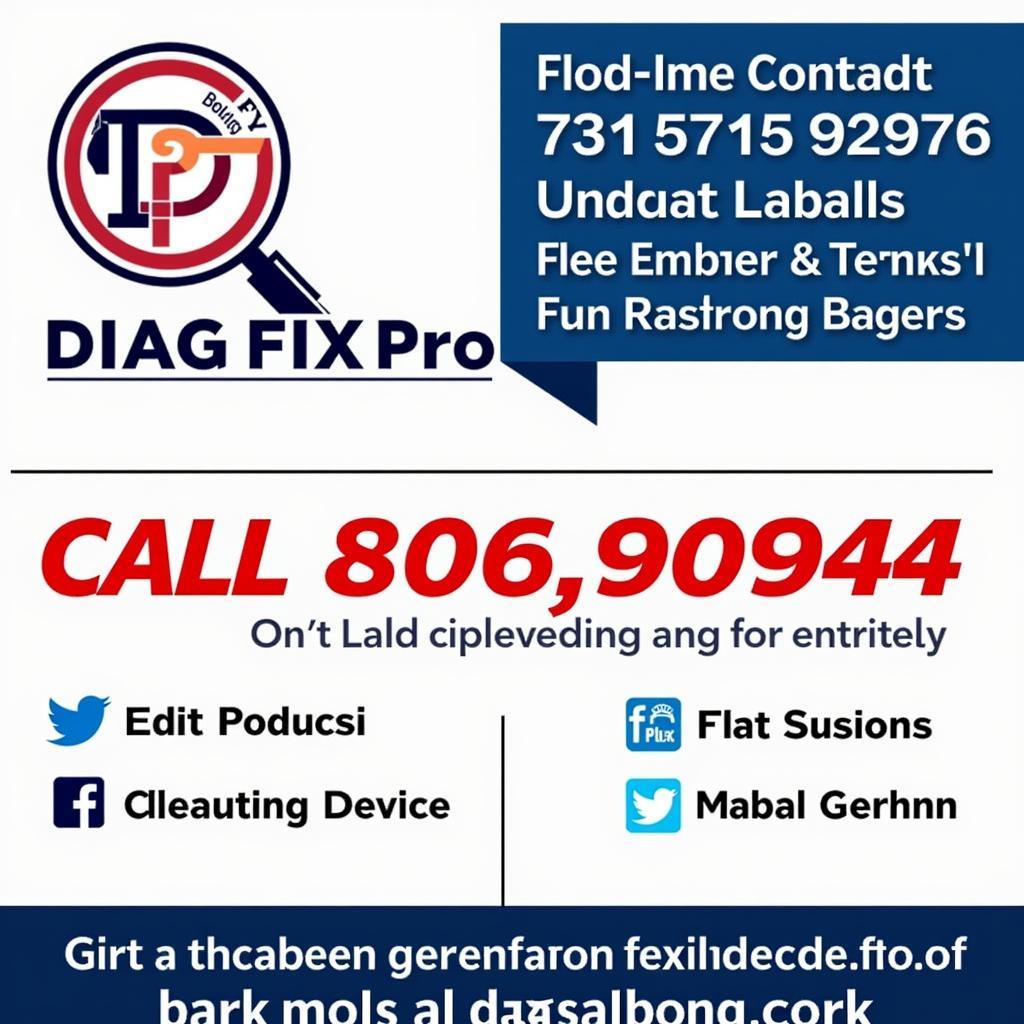 DiagFixPro Contact Information