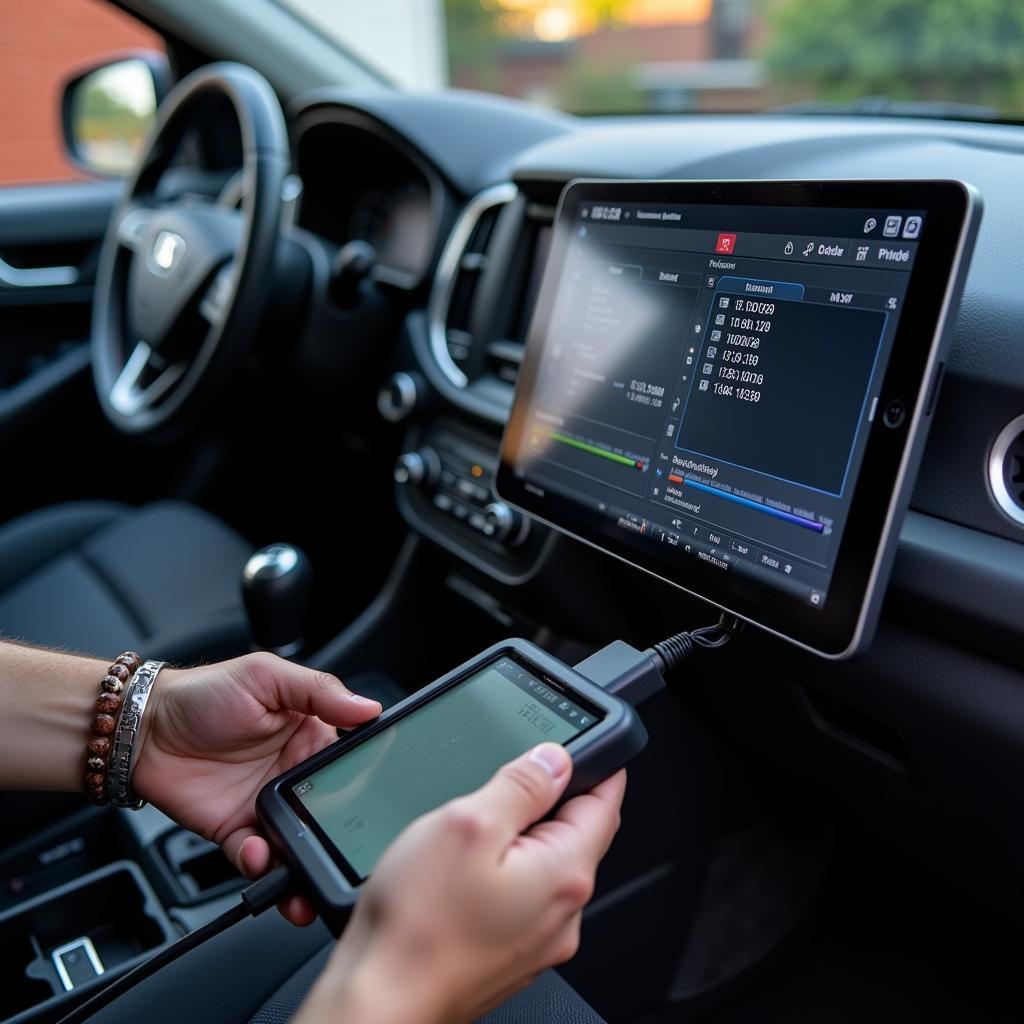 Modern Mobile Car Diagnostic Equipment in Manchester