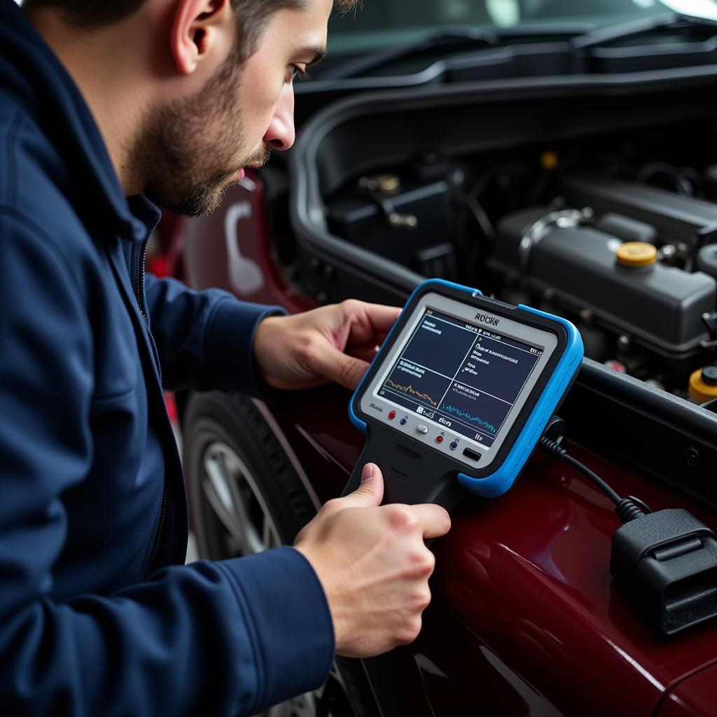 Diagnostic Car Test Engine Check