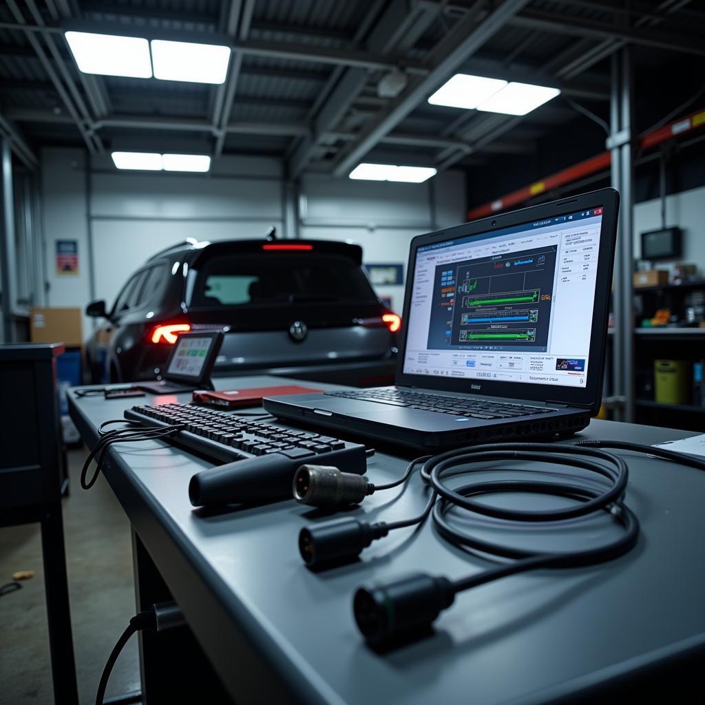 Modern Diagnostic Equipment in KA18 Garage