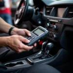 Modern Diagnostic Equipment in a Car Centre