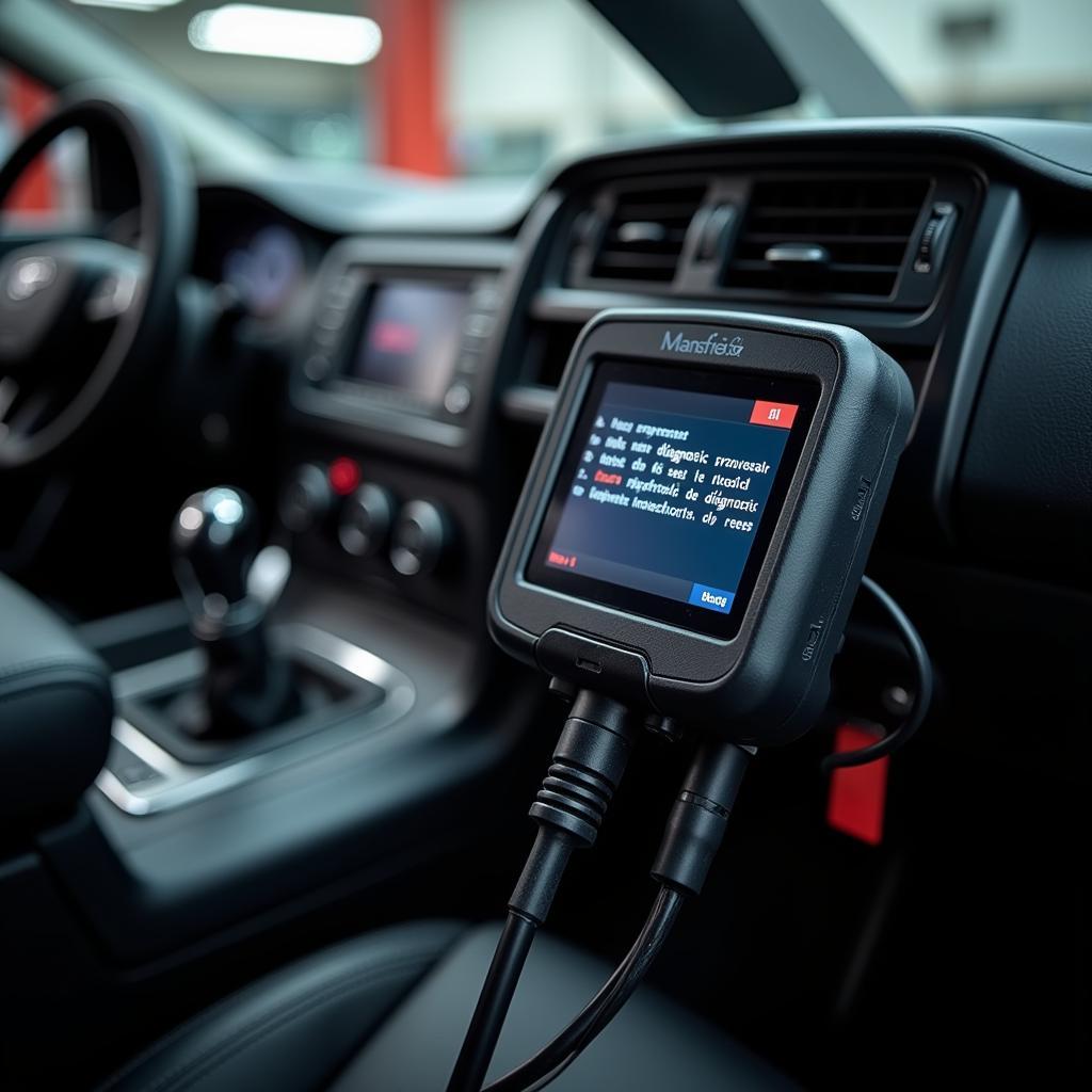 Advanced Diagnostic Equipment in Mansfield Garage