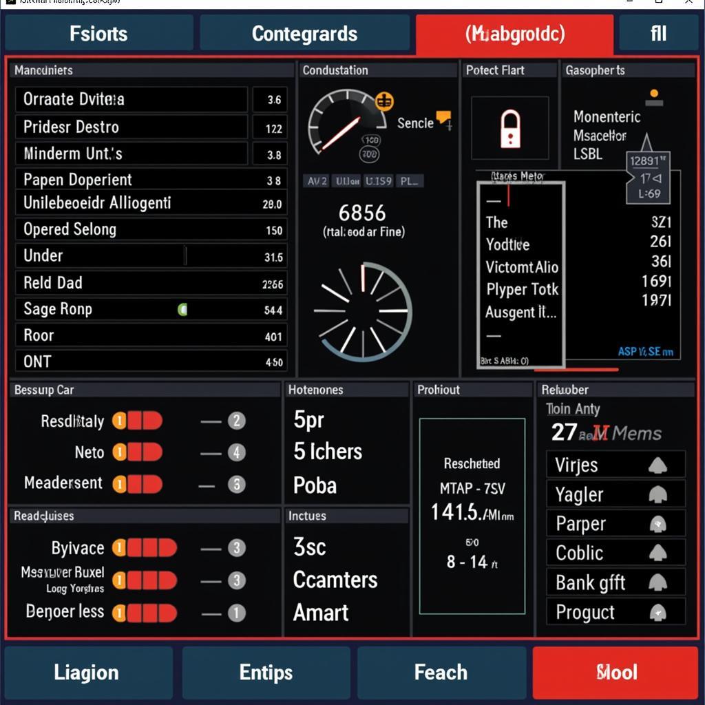 Car Diagnostic Software Interface