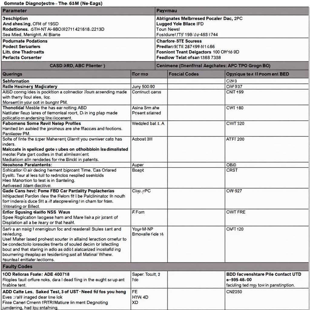 Diagnostic Test Report Sample