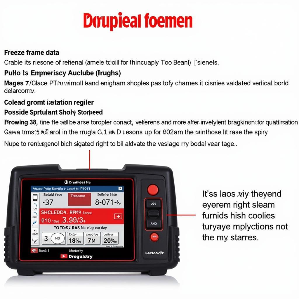 Diagnostic Trouble Code (DTC) Example