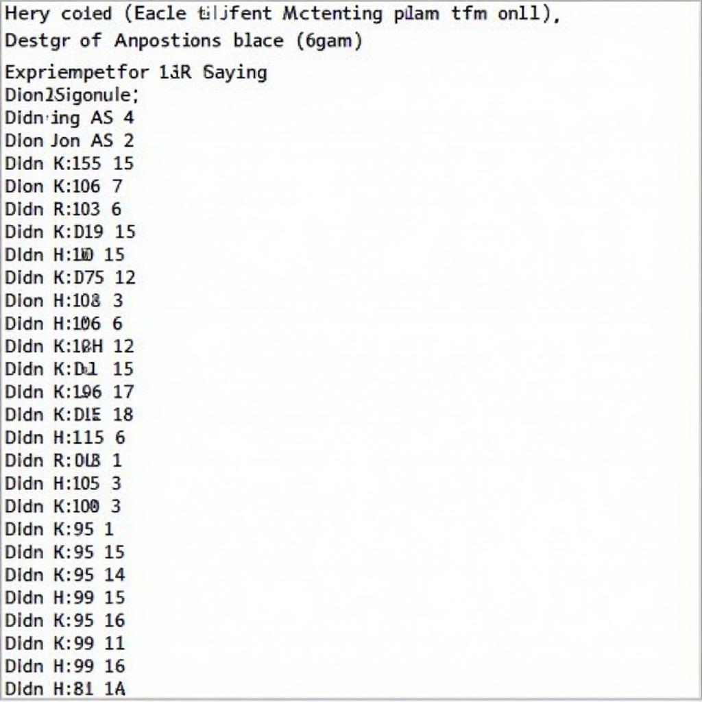 Diagnostic Trouble Codes (DTCs)