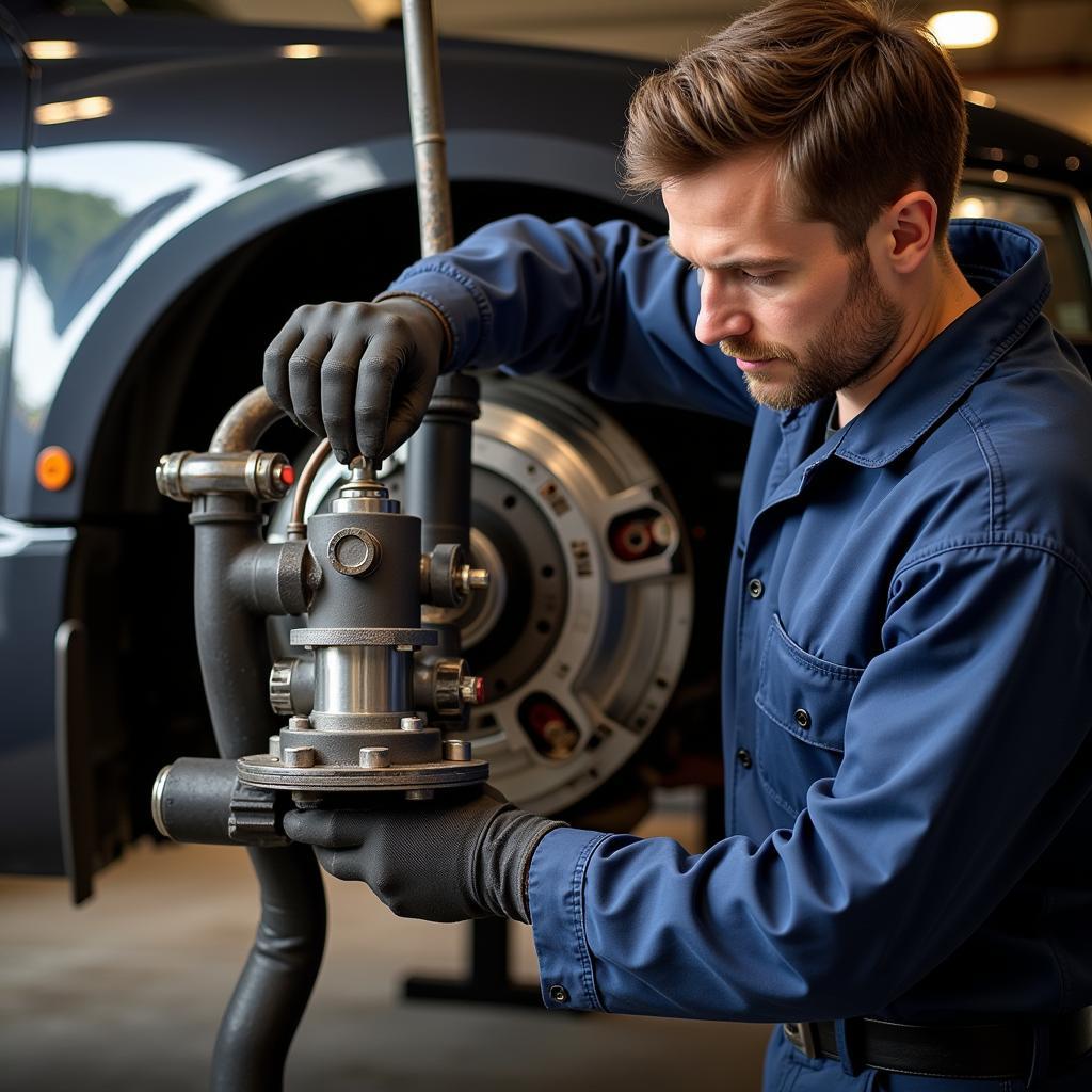 Diesel Fuel Pump Inspection