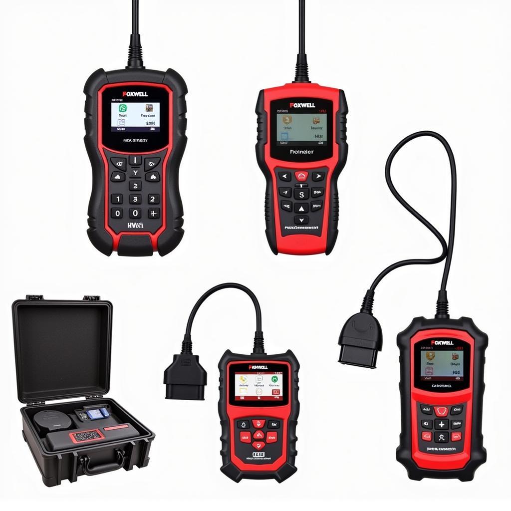 Different Foxwell Car Diagnostic Scanner Models