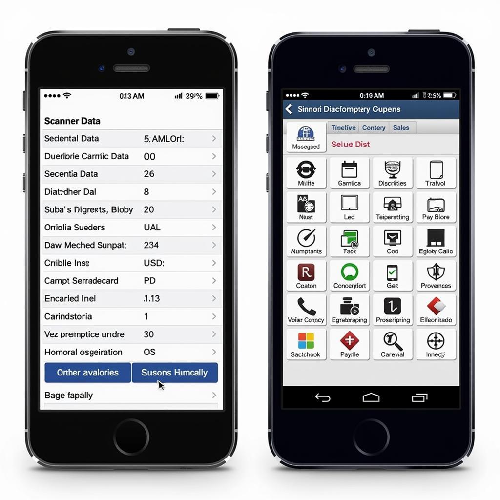 Suzuki Diagnostic Software Interfaces