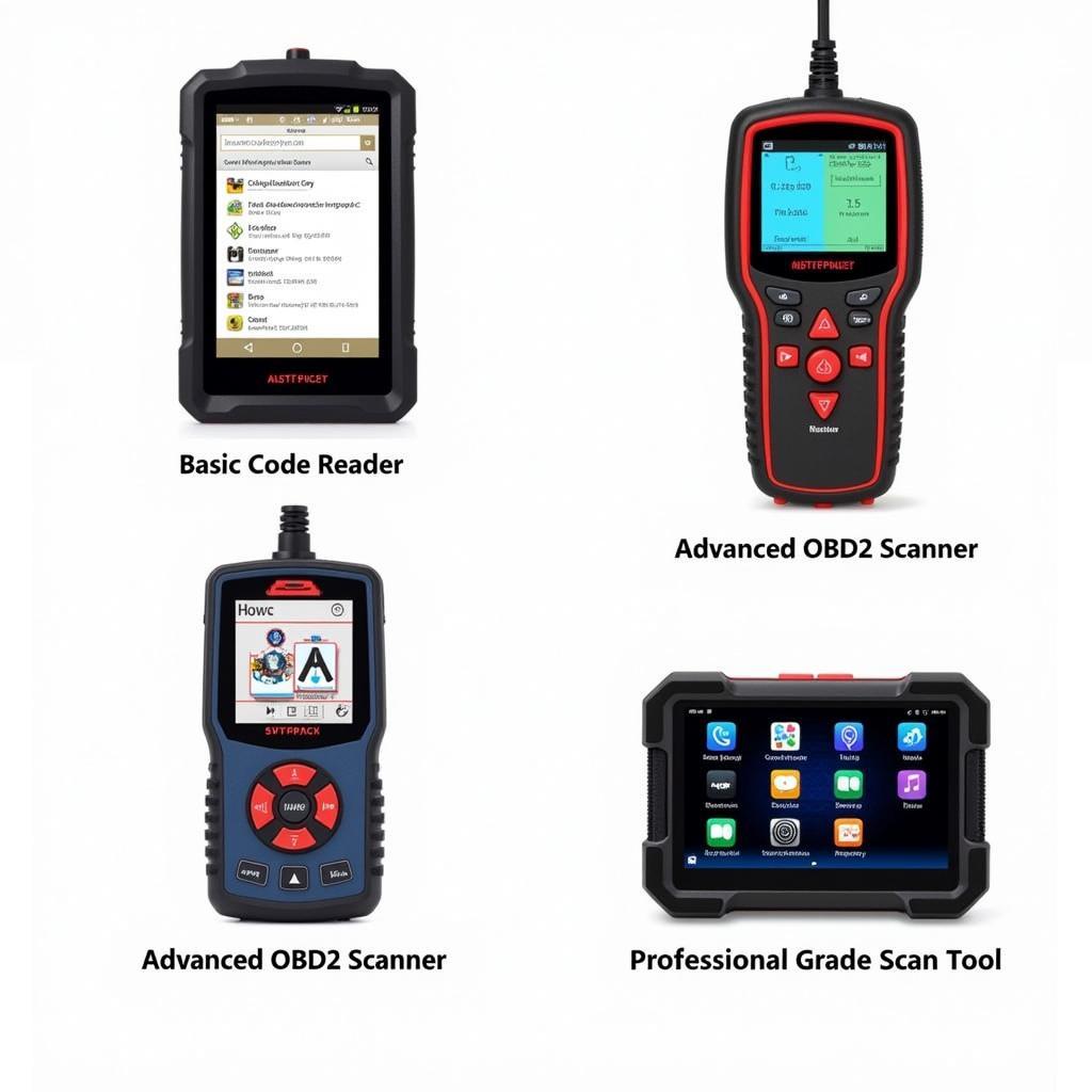 Variety of Car Diagnostic Tools