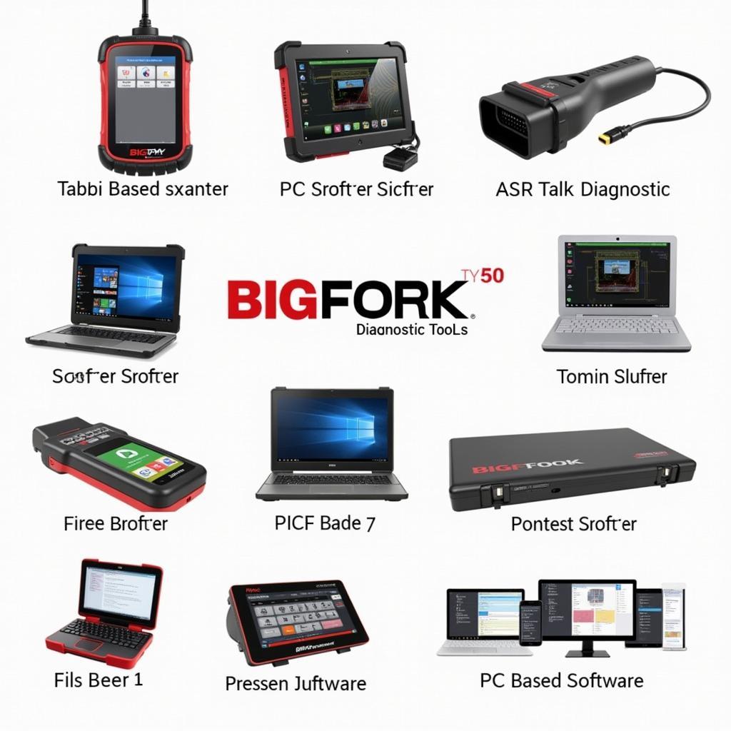 Various Bigfork Car Diagnostic Tools