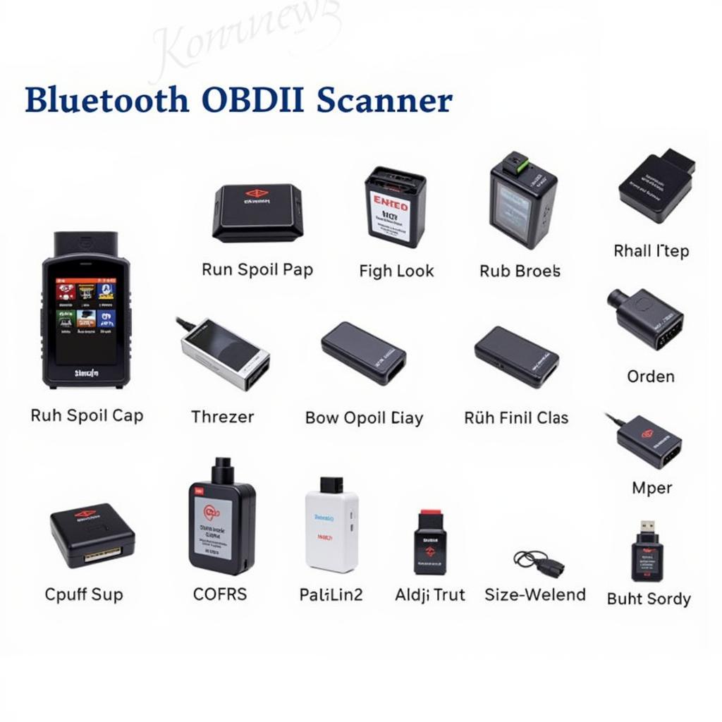 Different Types of Bluetooth OBDII Scanners