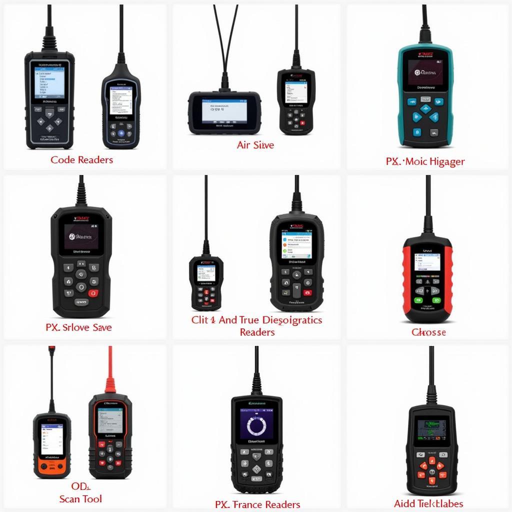 Various Car Diagnostic Tester Models