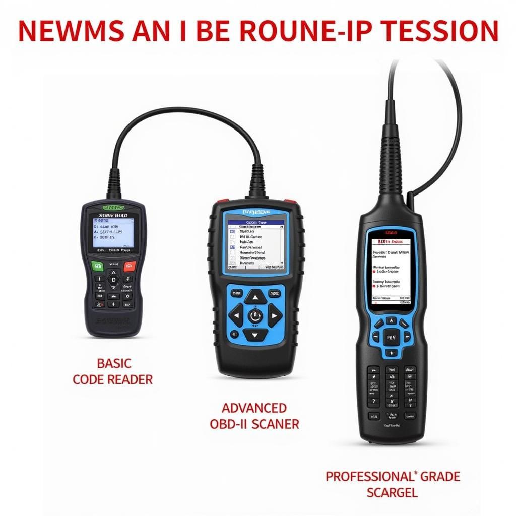 A comparison of code readers, OBD-II scanners, and professional-grade scan tools