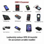 Various OBD2 Scanners for Car Diagnostics