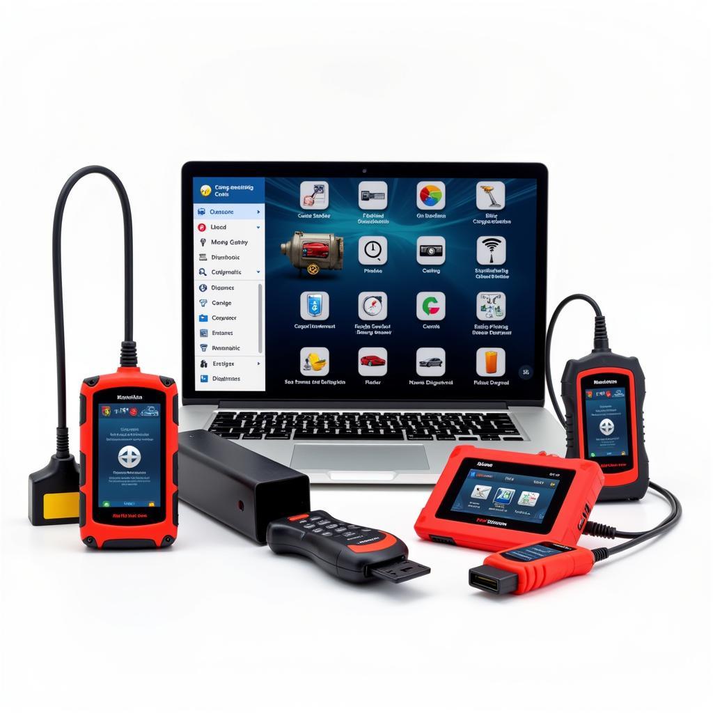 Various RAC Car Diagnostic Tools