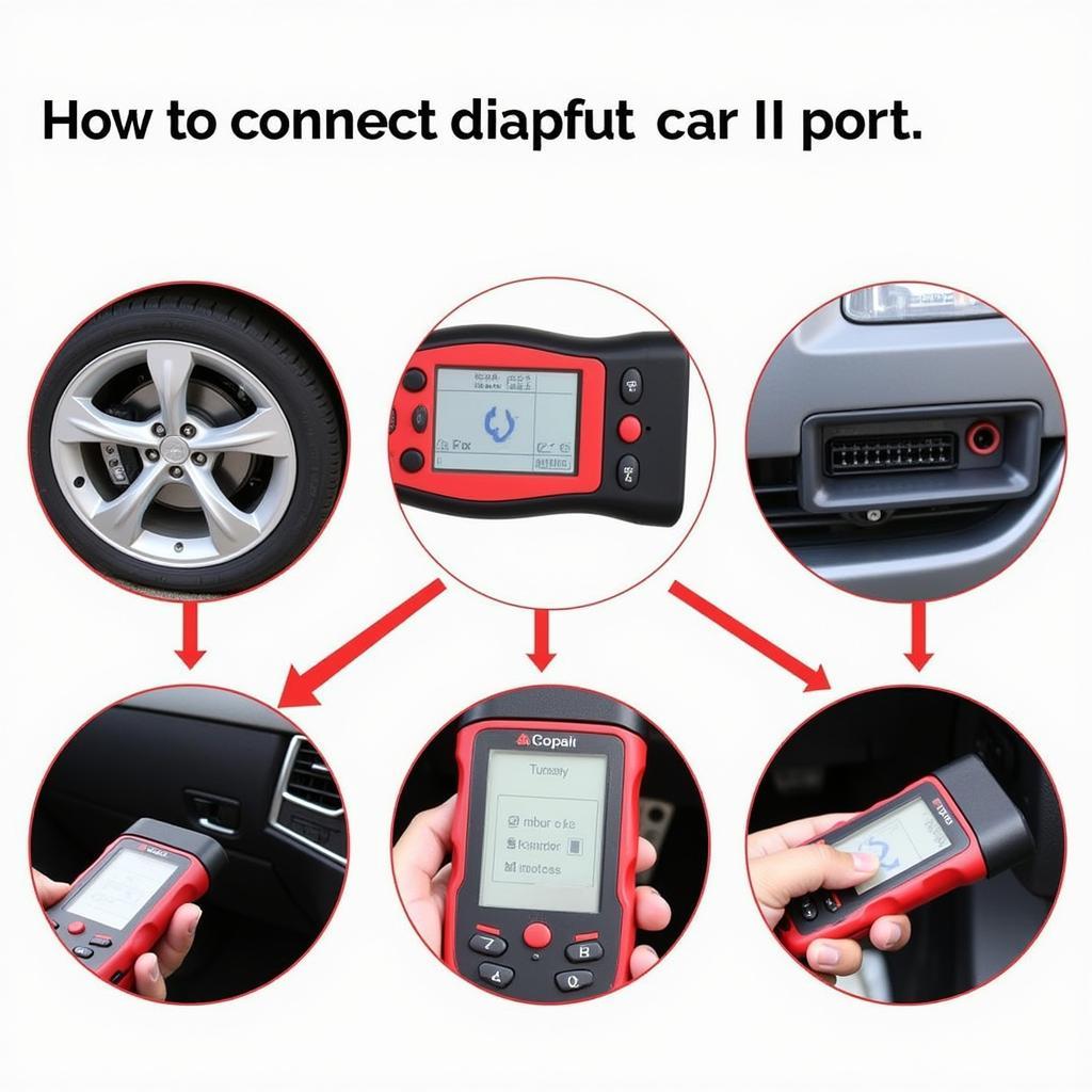 Connecting a DIY Car Diagnostic Tool to a Car's OBD-II Port