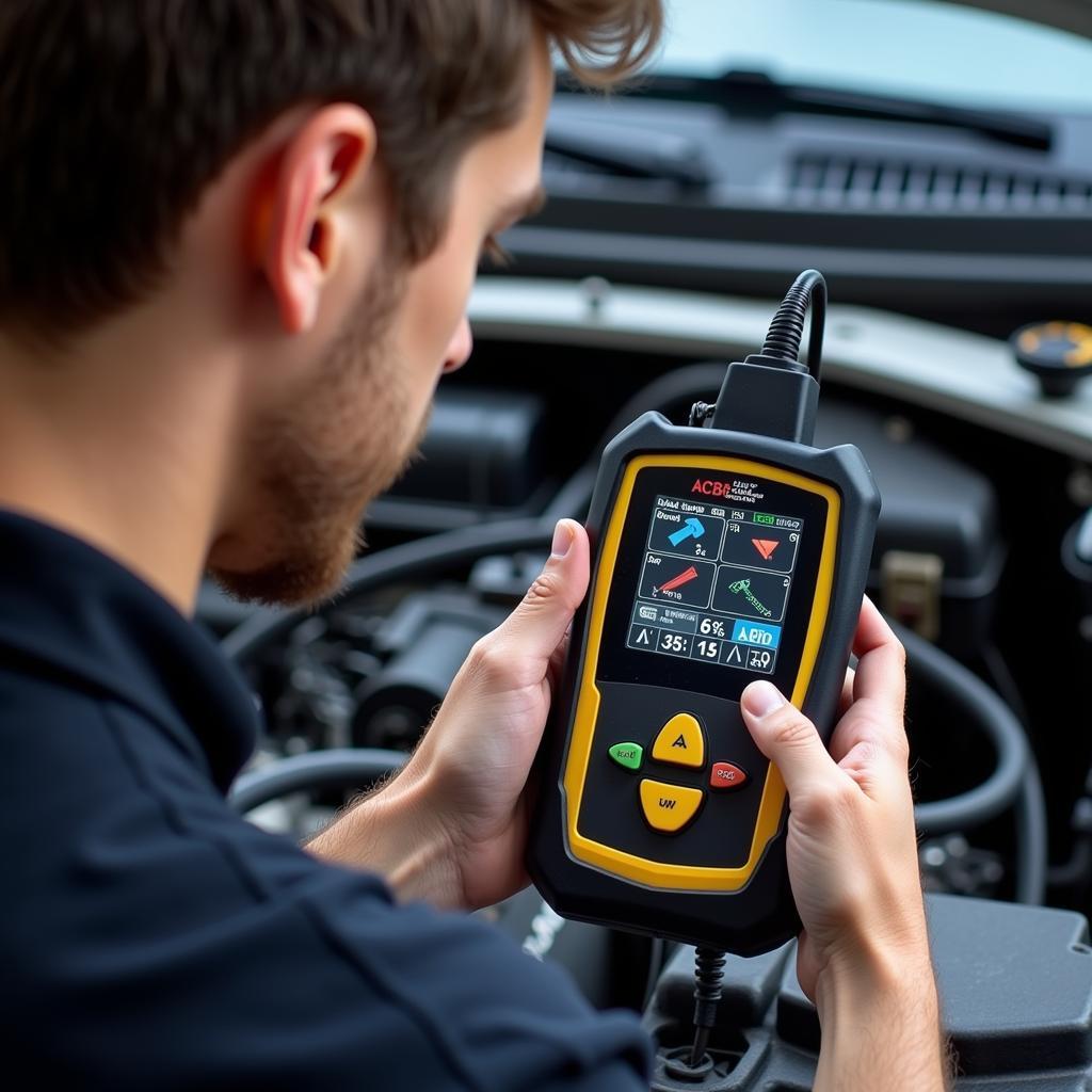 DIY car repair with a diagnostic programmer