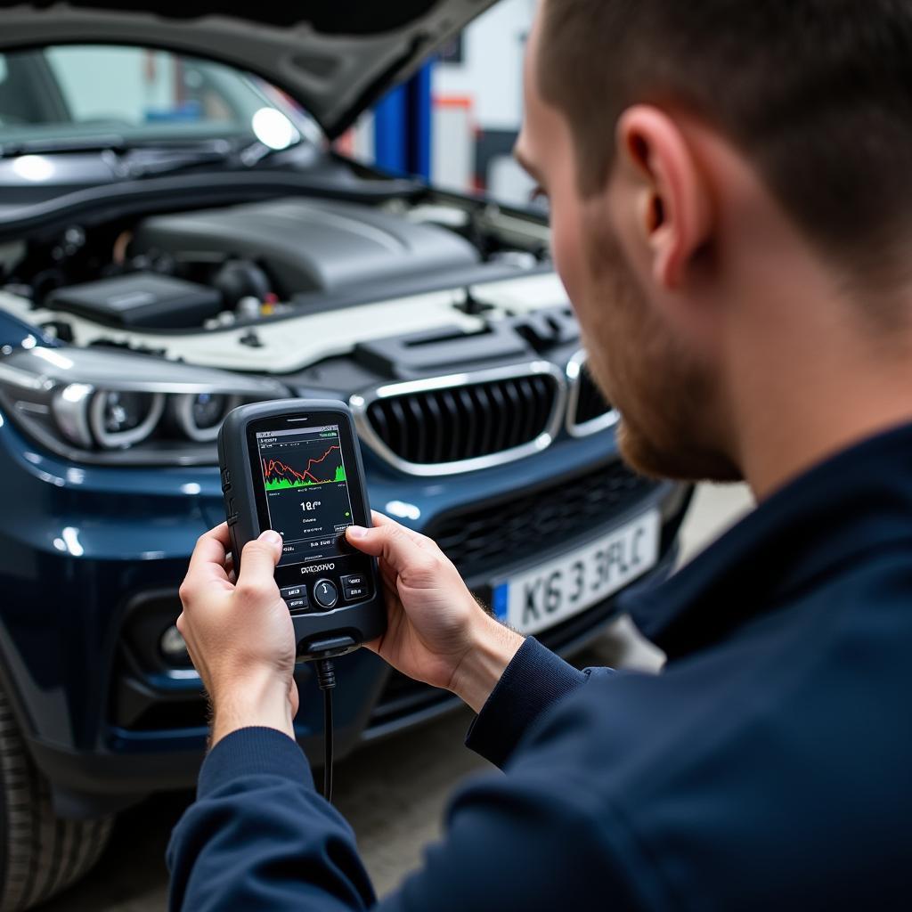 Doncaster Mechanic Diagnosing Car Problem