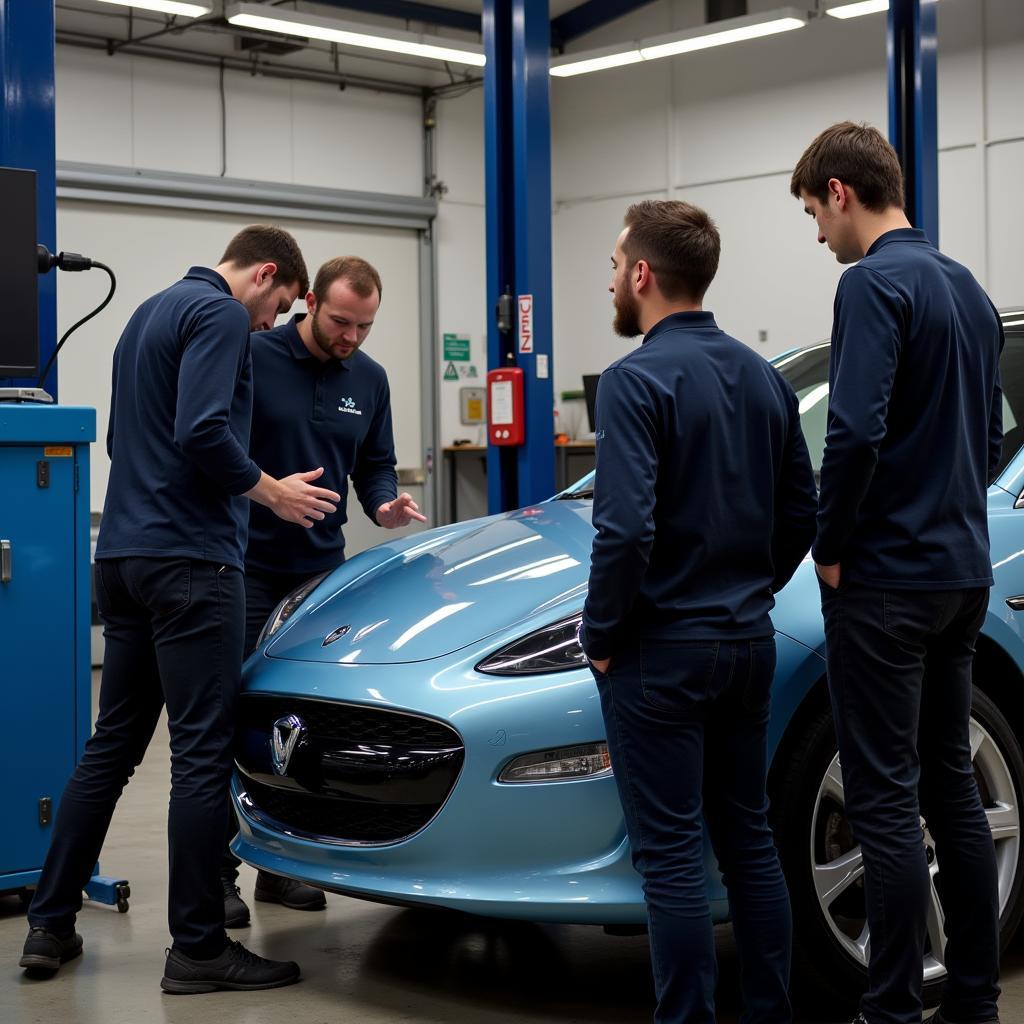 Electric vehicle diagnostic training in London