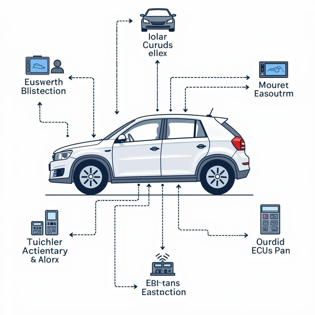 Electronic Control Units in a Modern Vehicle