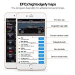 ELM327 WiFi Diagnostic App Interface