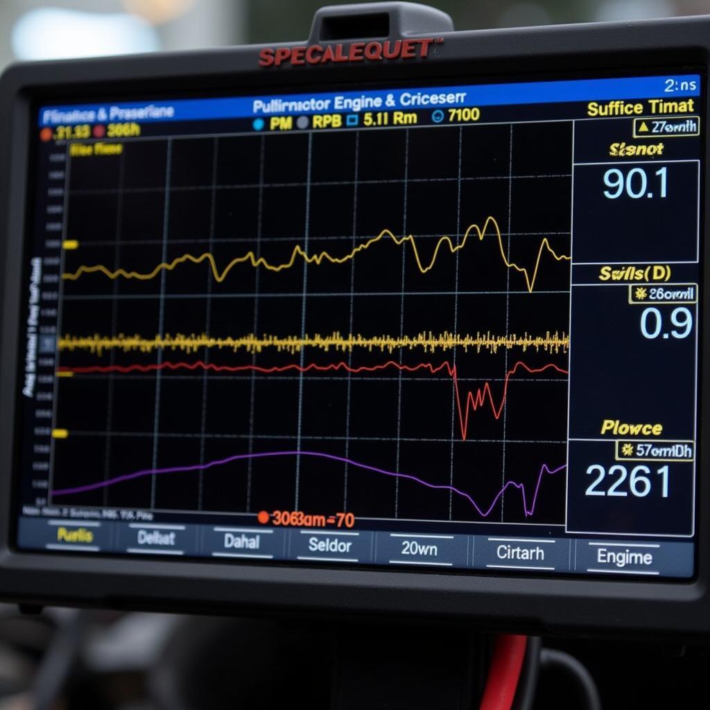 Engine Analyzer Data Display