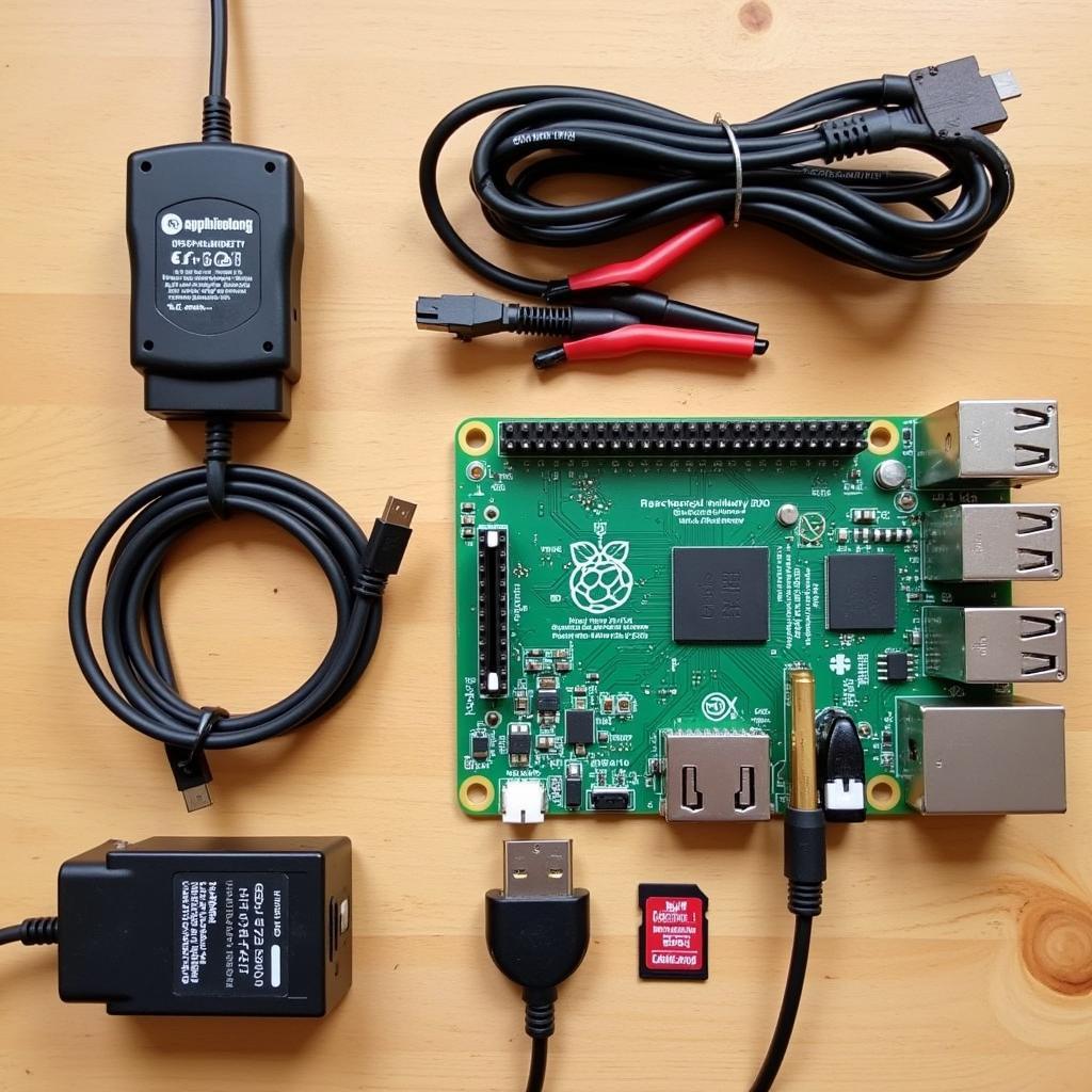 Raspberry Pi Car Diagnostic Components