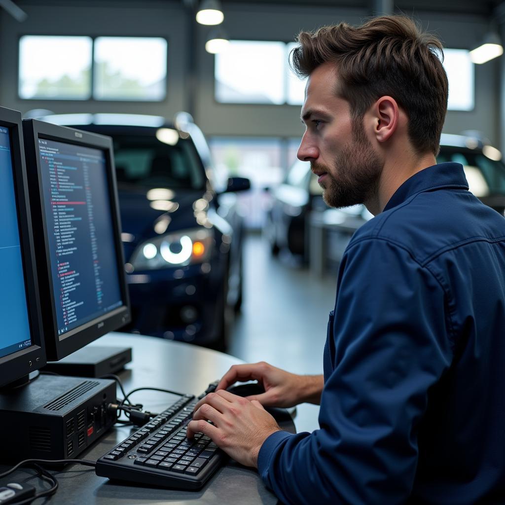 Modern Car Diagnostic Garage in Romford