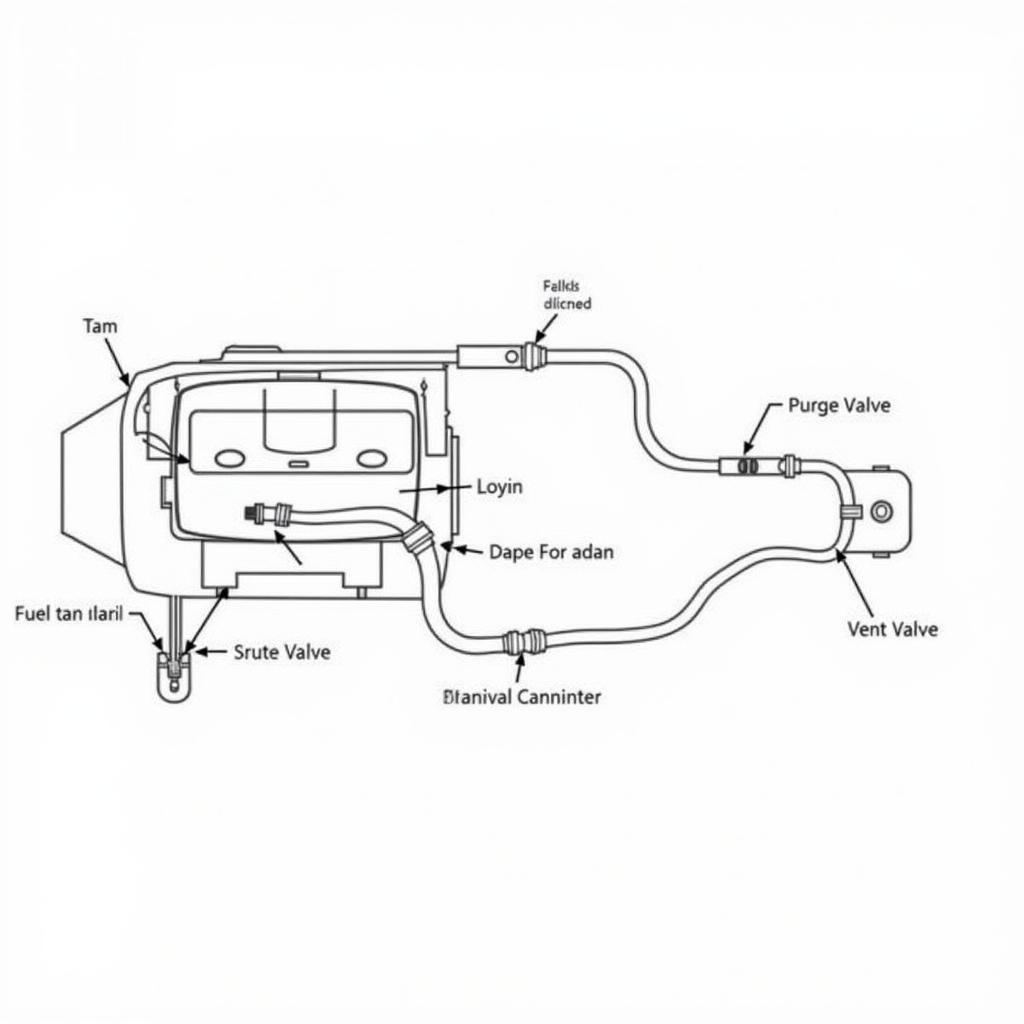 Car EVAP System Diagram