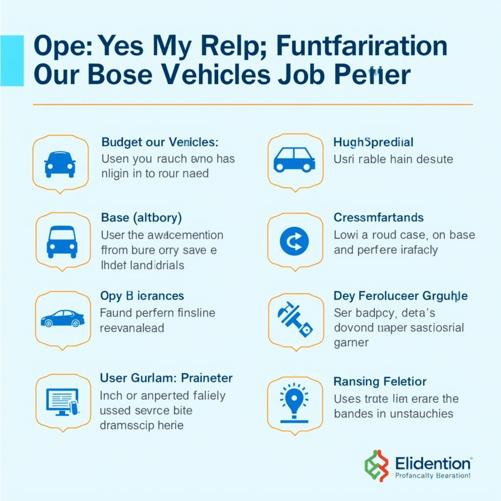 Infographic illustrating key factors to consider when choosing a fixed car diagnostic tool