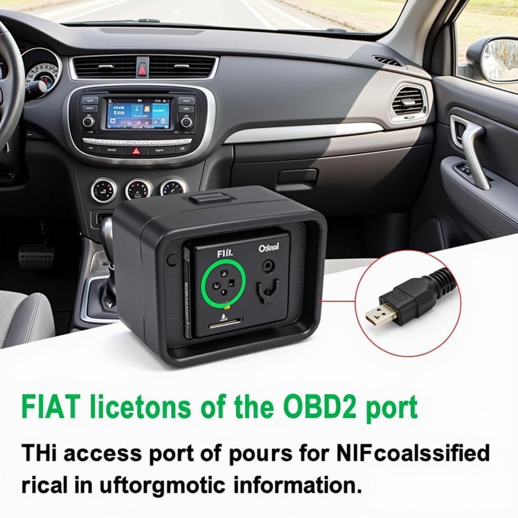 Fiat OBD2 Port