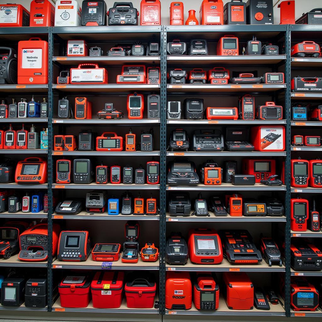 Car Diagnostic Tools Display at FMP