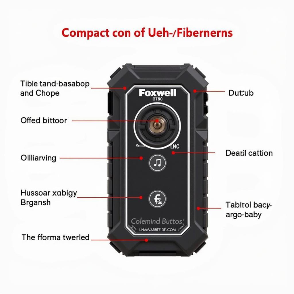 Foxwell GT80 Mini Design