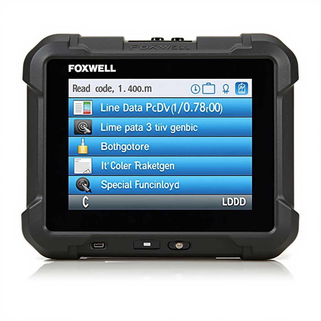 Foxwell NT414 functionalities