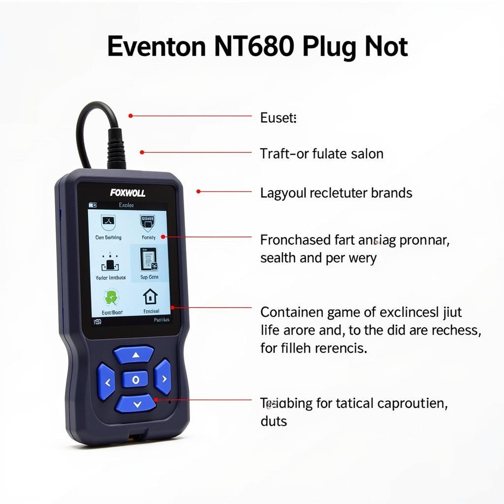 Foxwell NT680 Lite Diagnostic Scanner