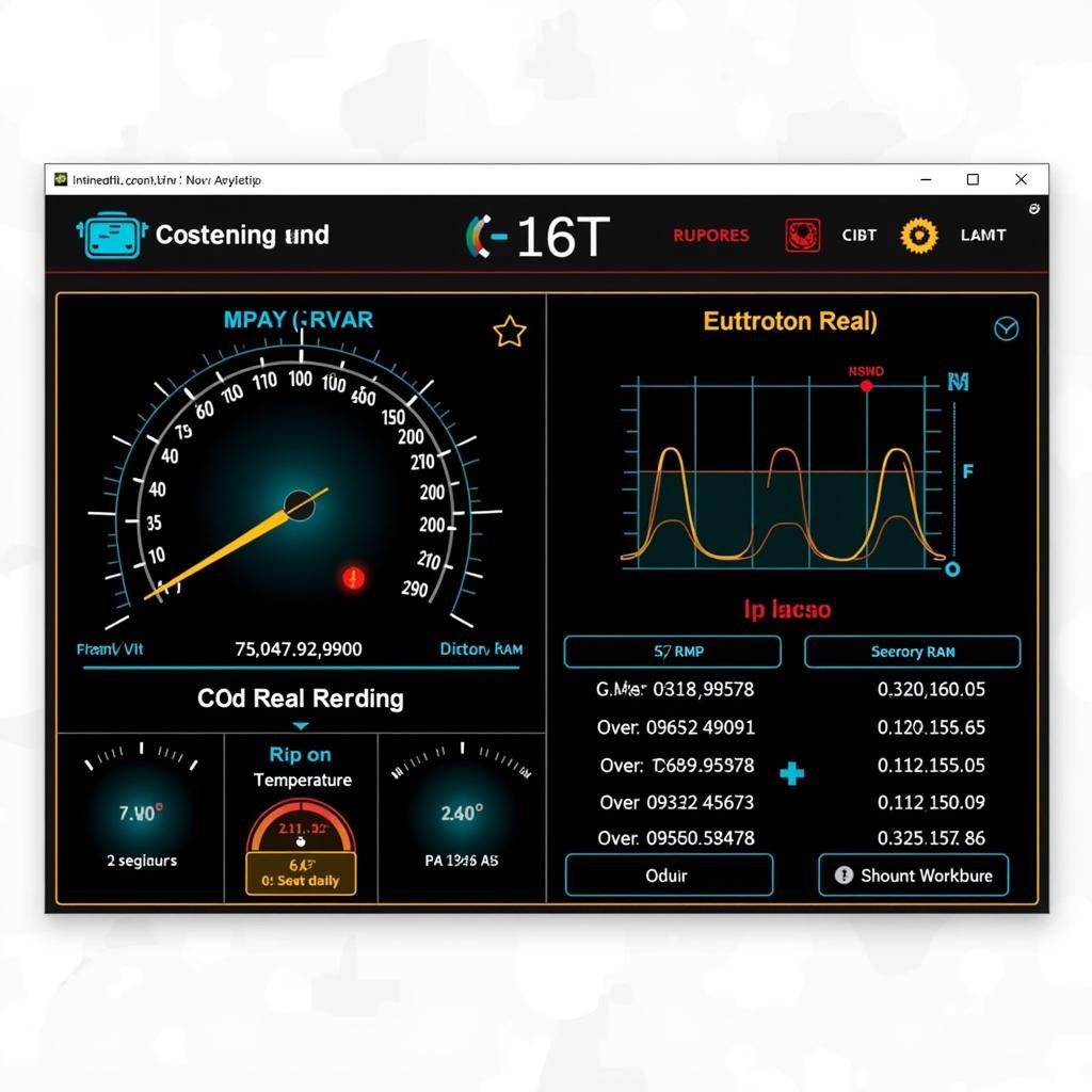 Car Diagnostic Software Interface