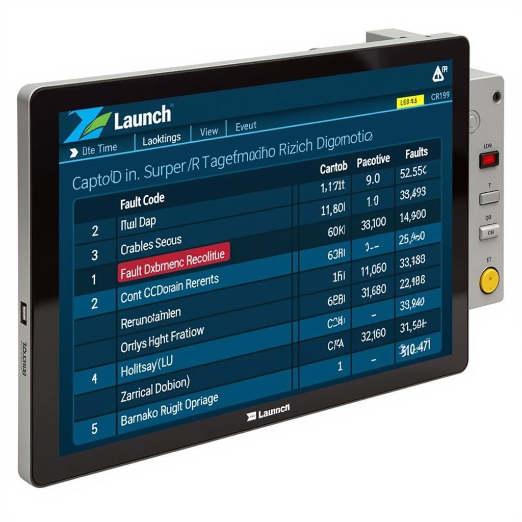 Launch CR319 Display Screen