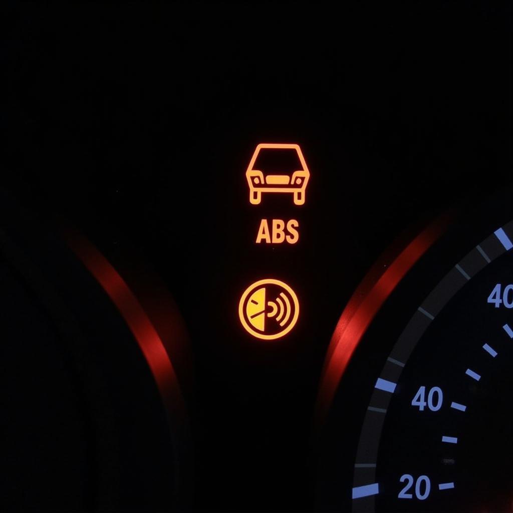 Dashboard Warning Lights in a Lincoln