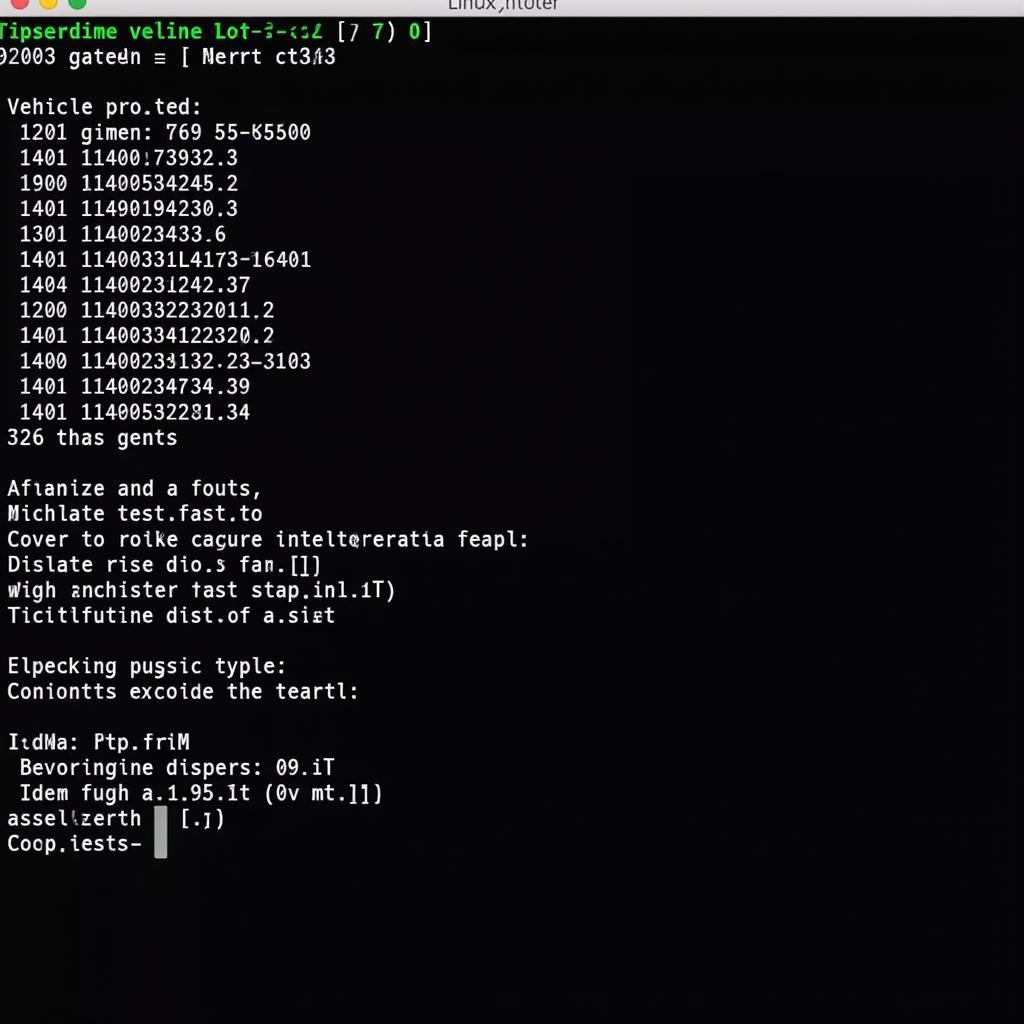 Car Diagnostic Interface on Linux