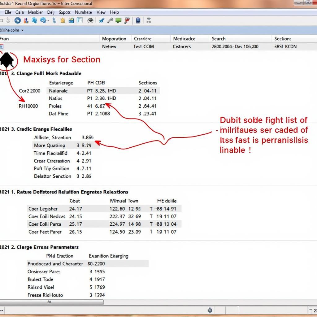 Understanding Maxisys Diagnostic Reports for Citroen