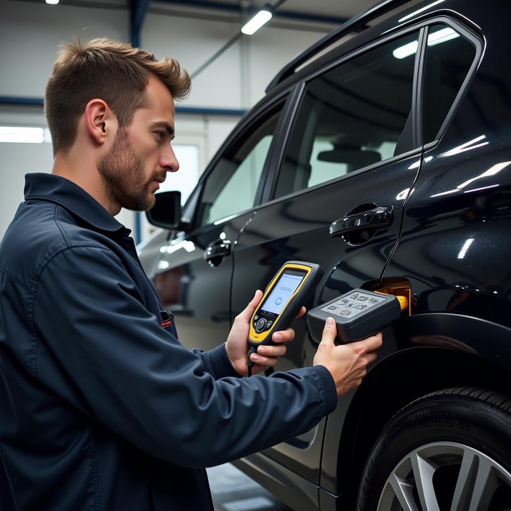 Car Diagnostics in Progress