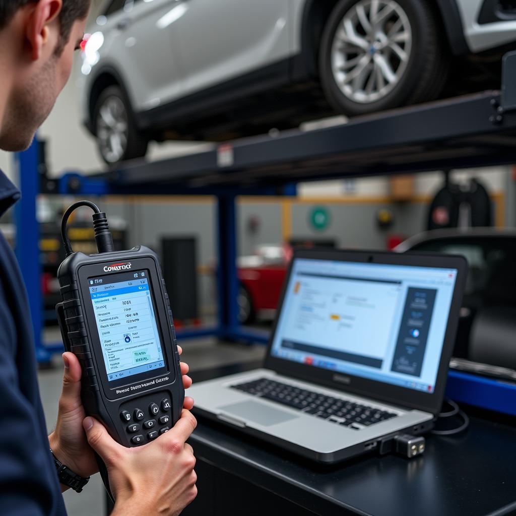 Car Diagnostic Tool Used for In-Depth Diagnostics