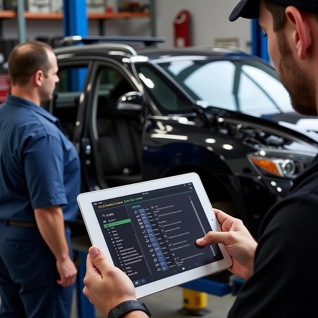 Mechanic Using ELM327 to Diagnose Lexus GS300