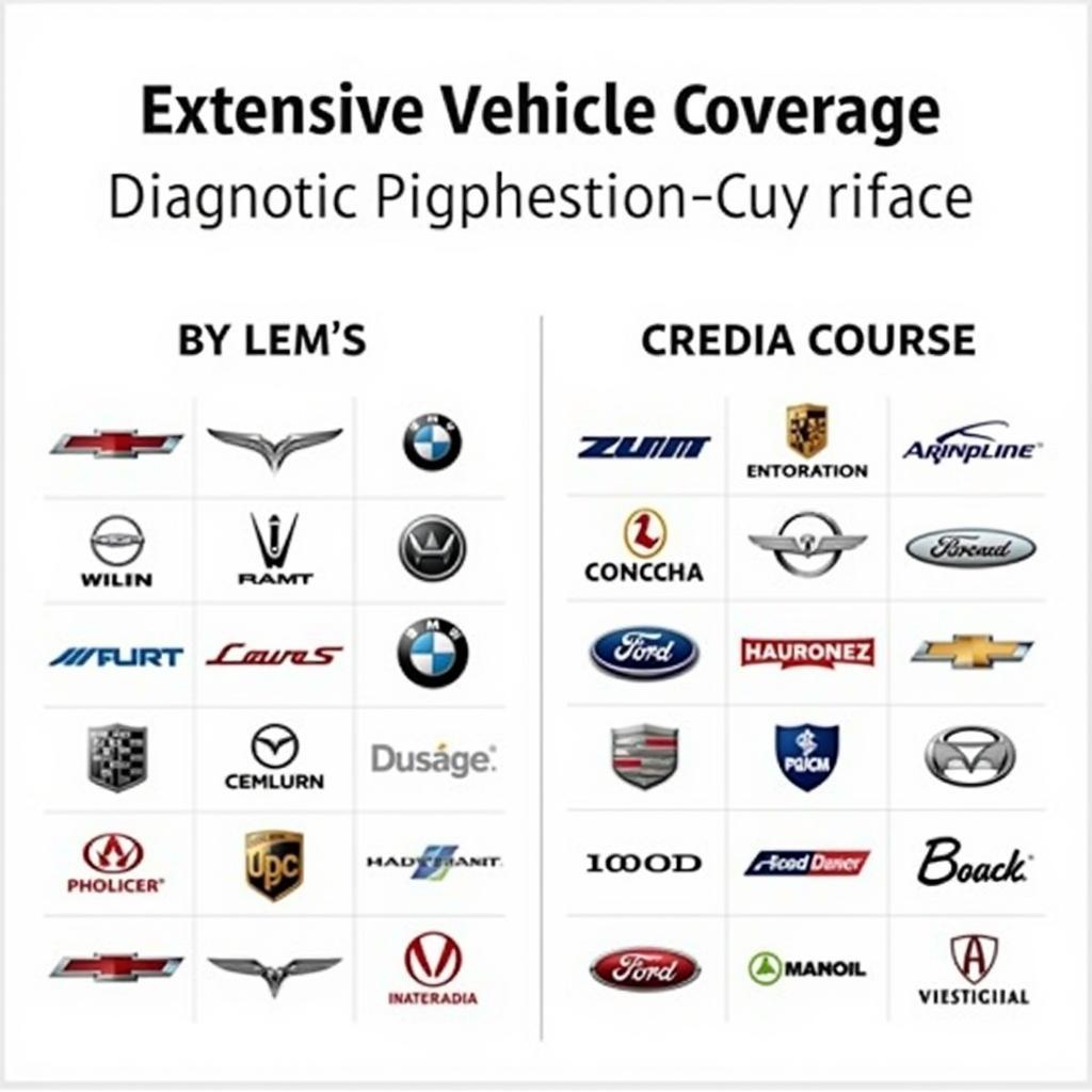 Mentor Touch Pro Car List Coverage