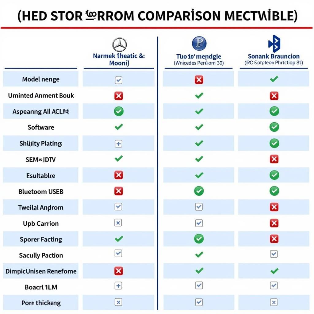 Mercedes Smart Car Diagnostic Tools Comparison