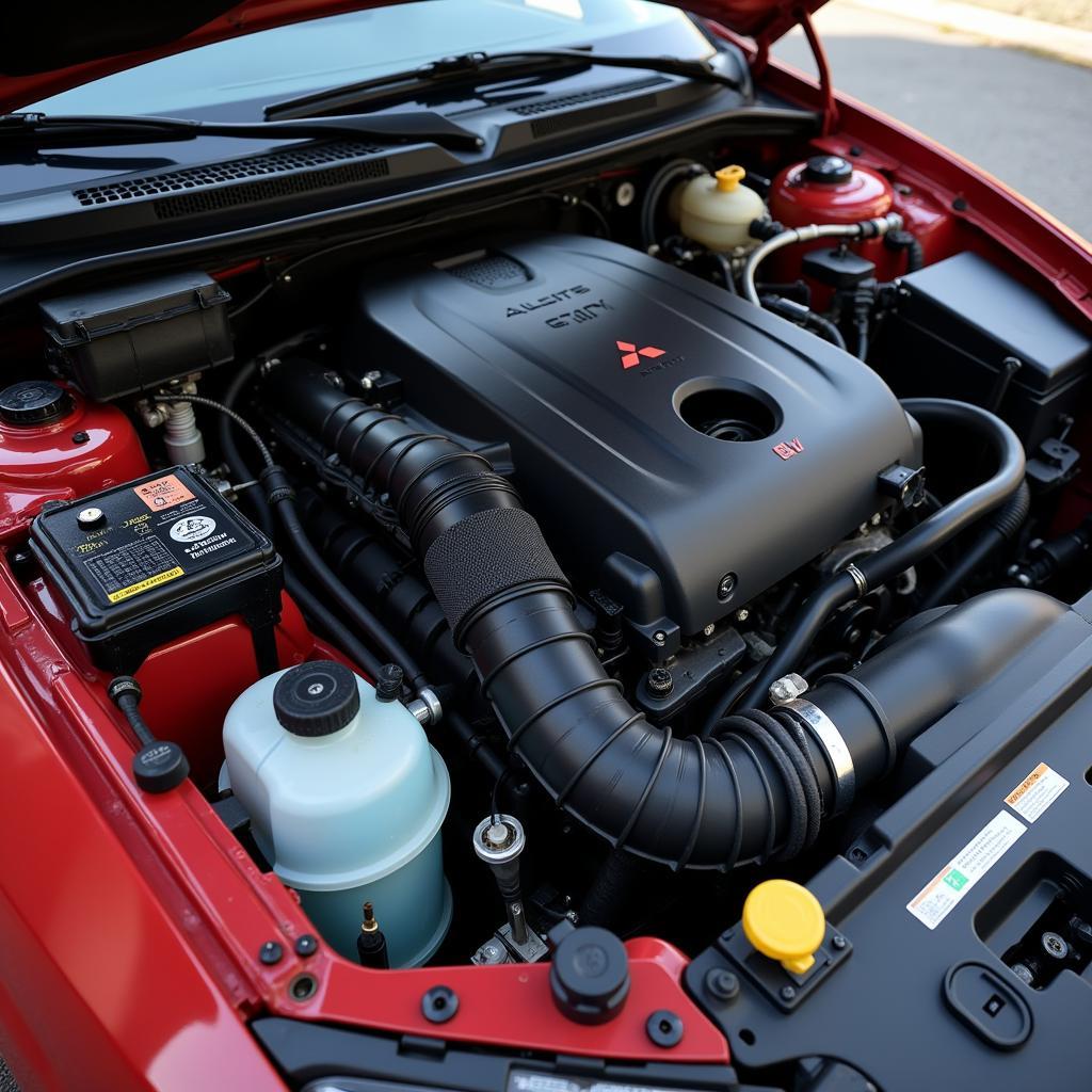 Mitsubishi Eclipse Engine Bay