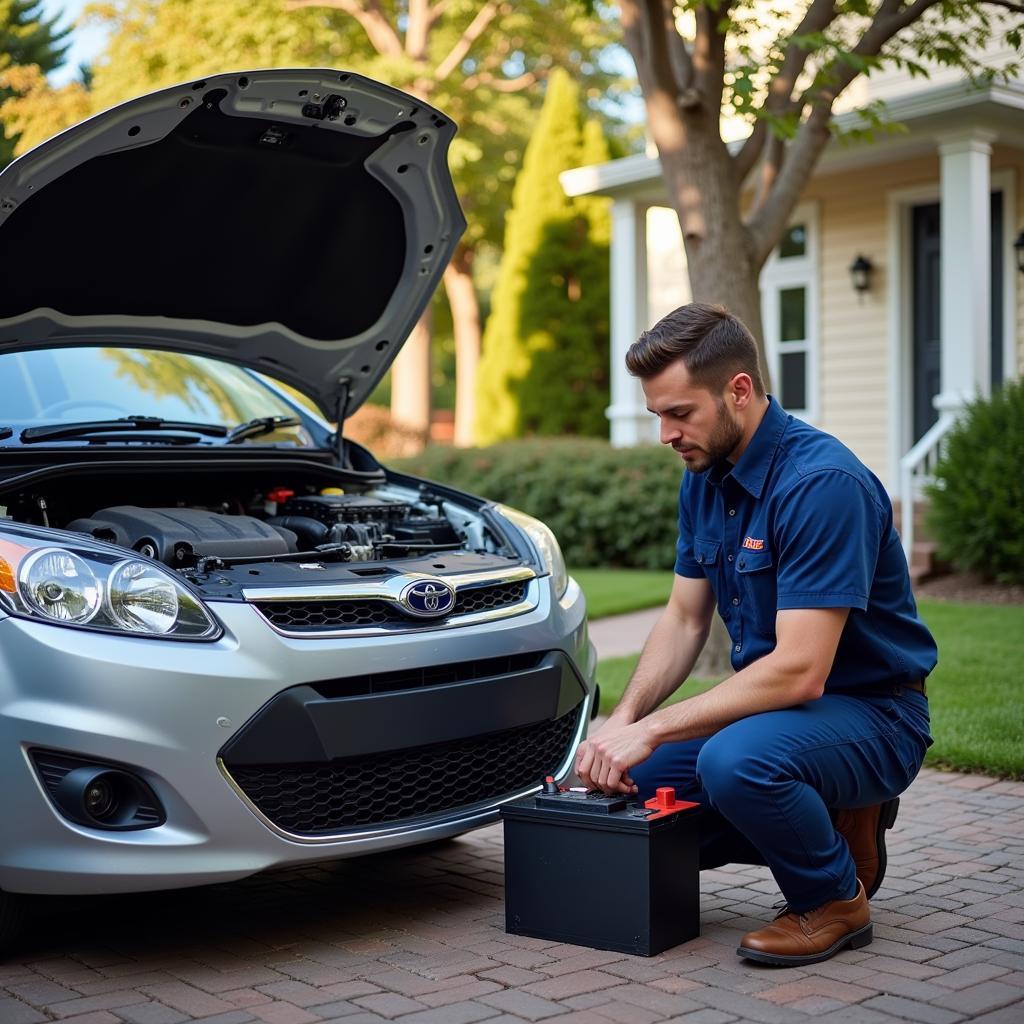 Mobile Car Battery Replacement