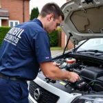 Mobile car diagnostics technician in Bradford